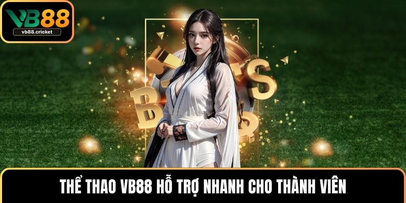 Thể thao VB88 hỗ trợ nhanh cho thành viên