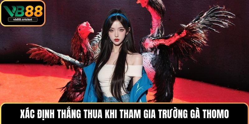 Xác định thắng thua khi tham gia trường gà Thomo